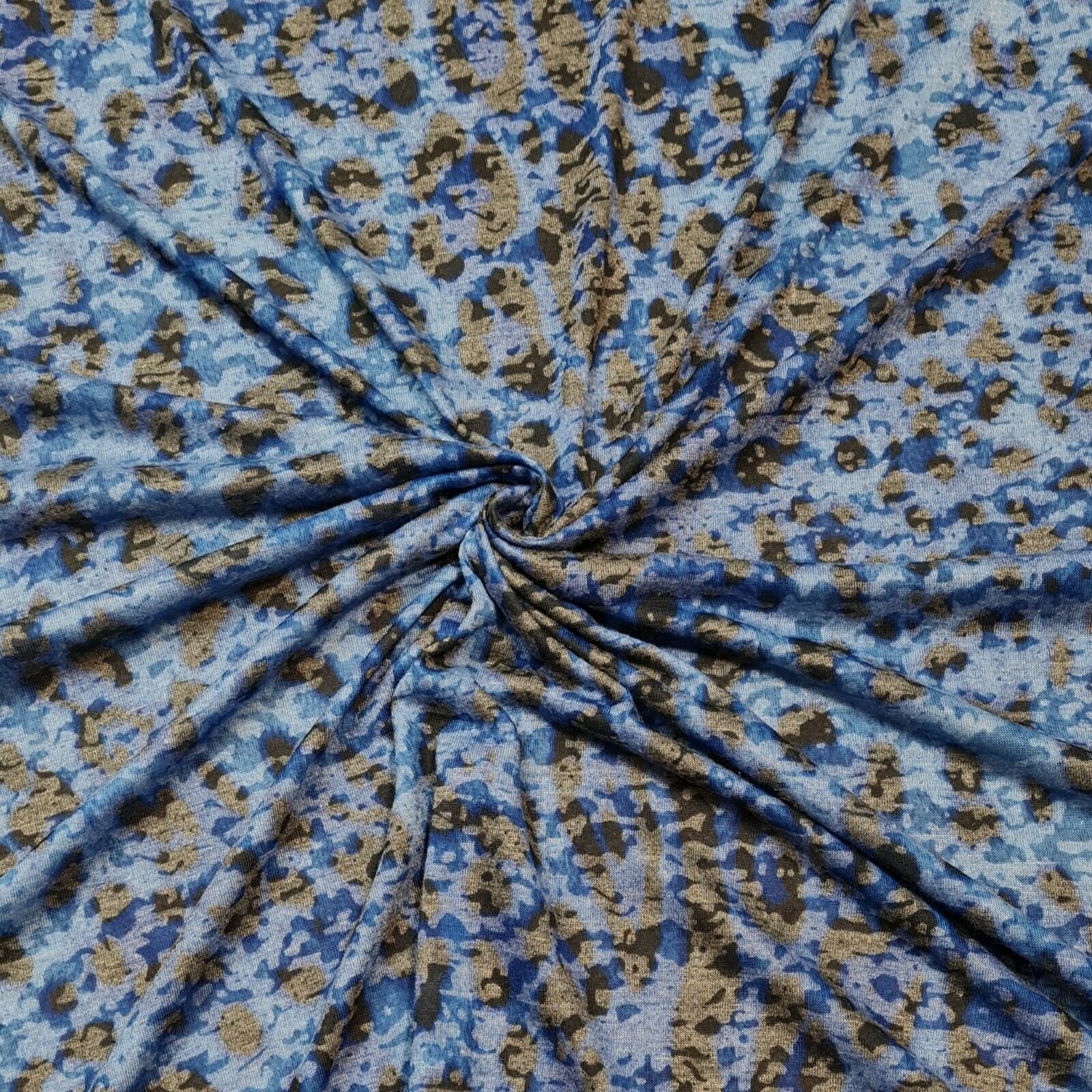 Burnout Jersey Knit Fabric Printed 51" Sold By The Metre A1-159 - Image 5