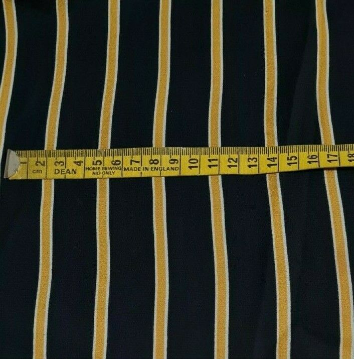 Chiffon Crepe Fabric Striped Dressmaking 55" Wide - Image 3