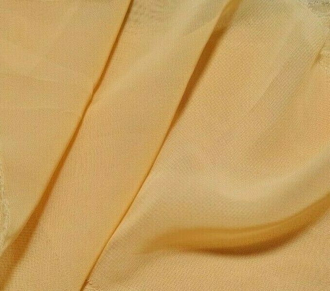CHIFFON FABRIC PLAIN AND CRINCKLED - SOLD BY THE METRE - Image 6
