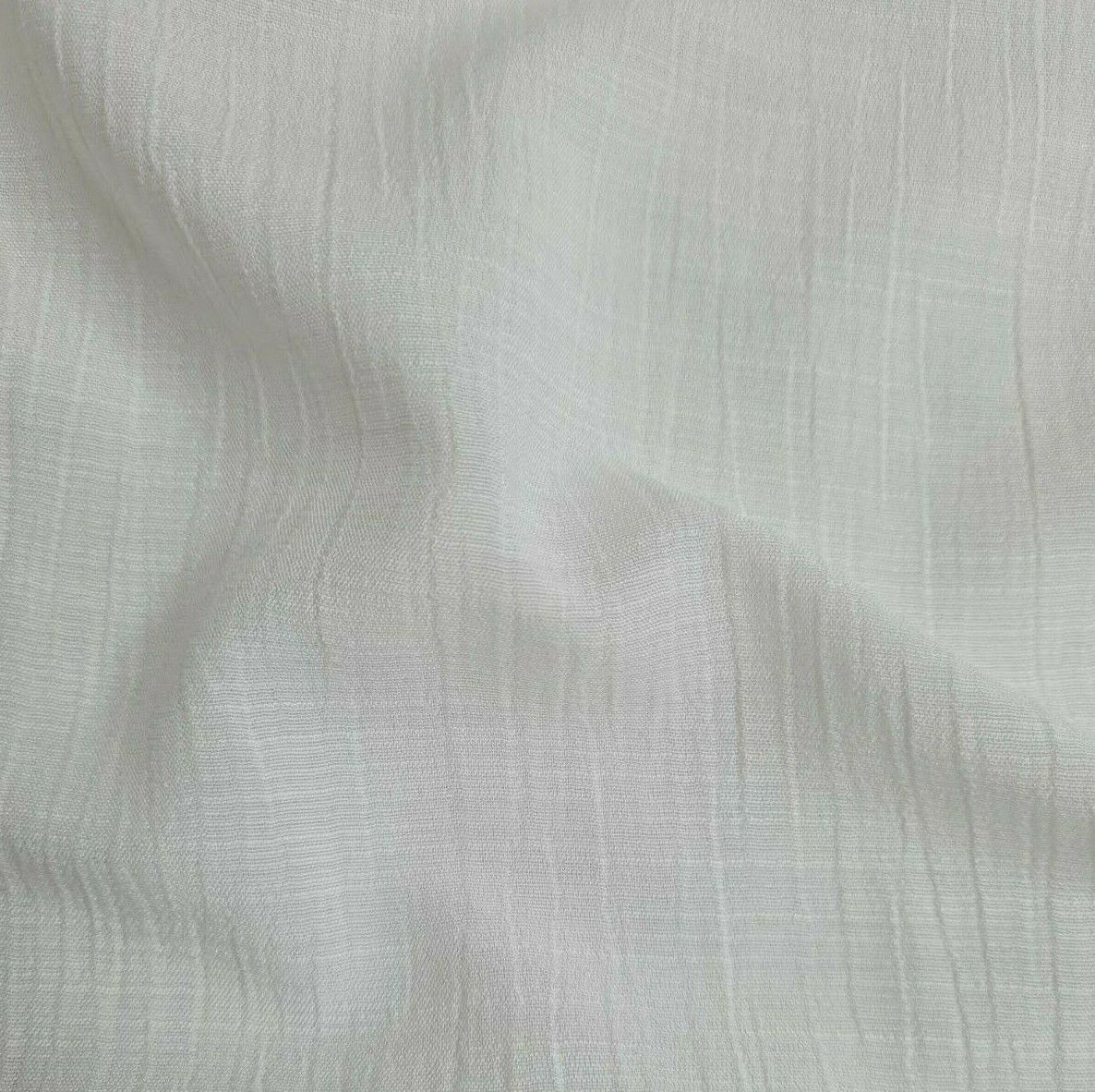 Crinkled Viscose Blend Fabric 55" Wide Sold By Metre - Image 15