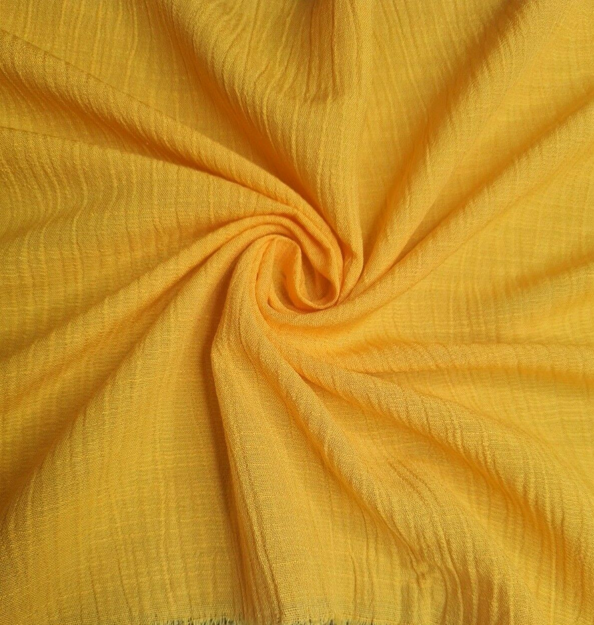 Crinkled Viscose Blend Fabric 55" Wide Sold By Metre - Image 2