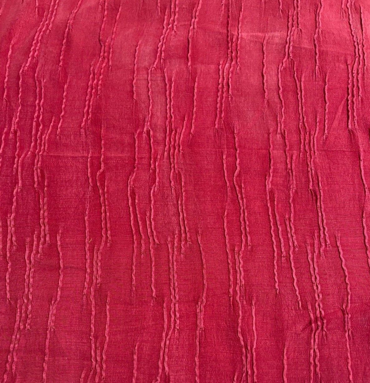 Cupro Viscose Blend Dressmaking Fabric Rapsberry Colour Silky Touch Drapey 55" - Image 3