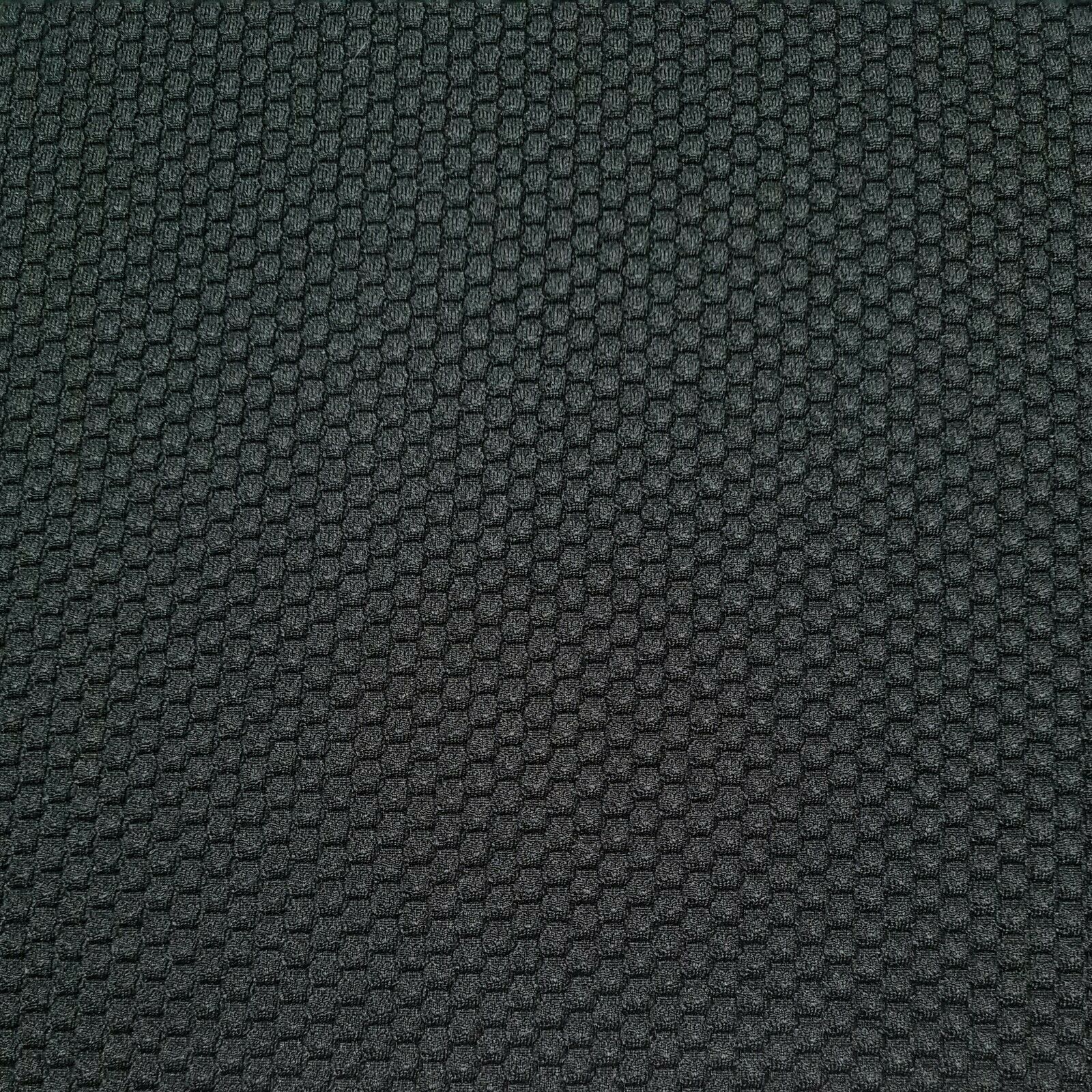 Dressmaking Jersey Fabric Dimple 55" Wide Black And Brick - Image 4