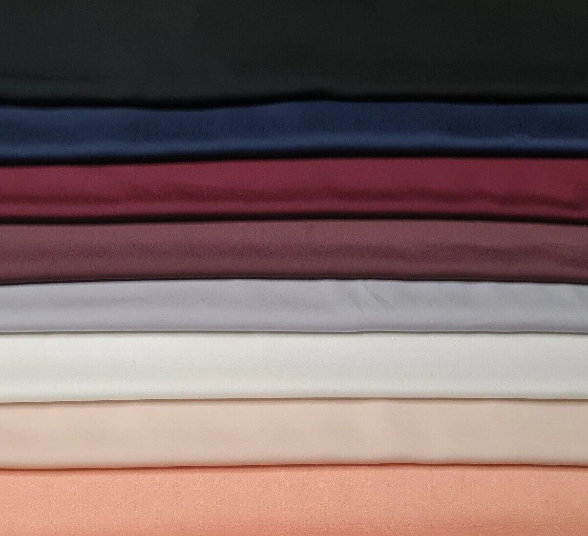 Silky Satin Fabric Soft and Drapey 55" Wide