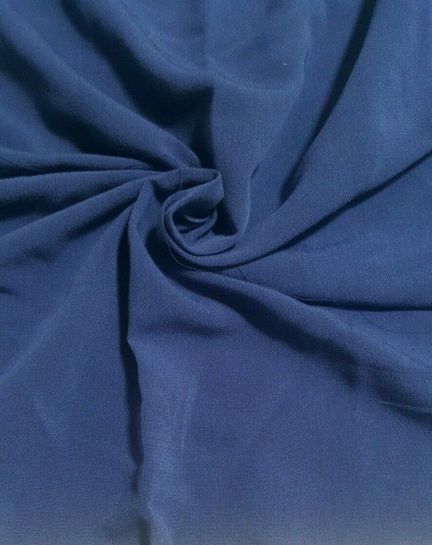 GREEN,BLUE AND ROSE PINK PLAIN THIN 100% VISCOSE FABRIC - SOLD BY THE METRE - Image 3