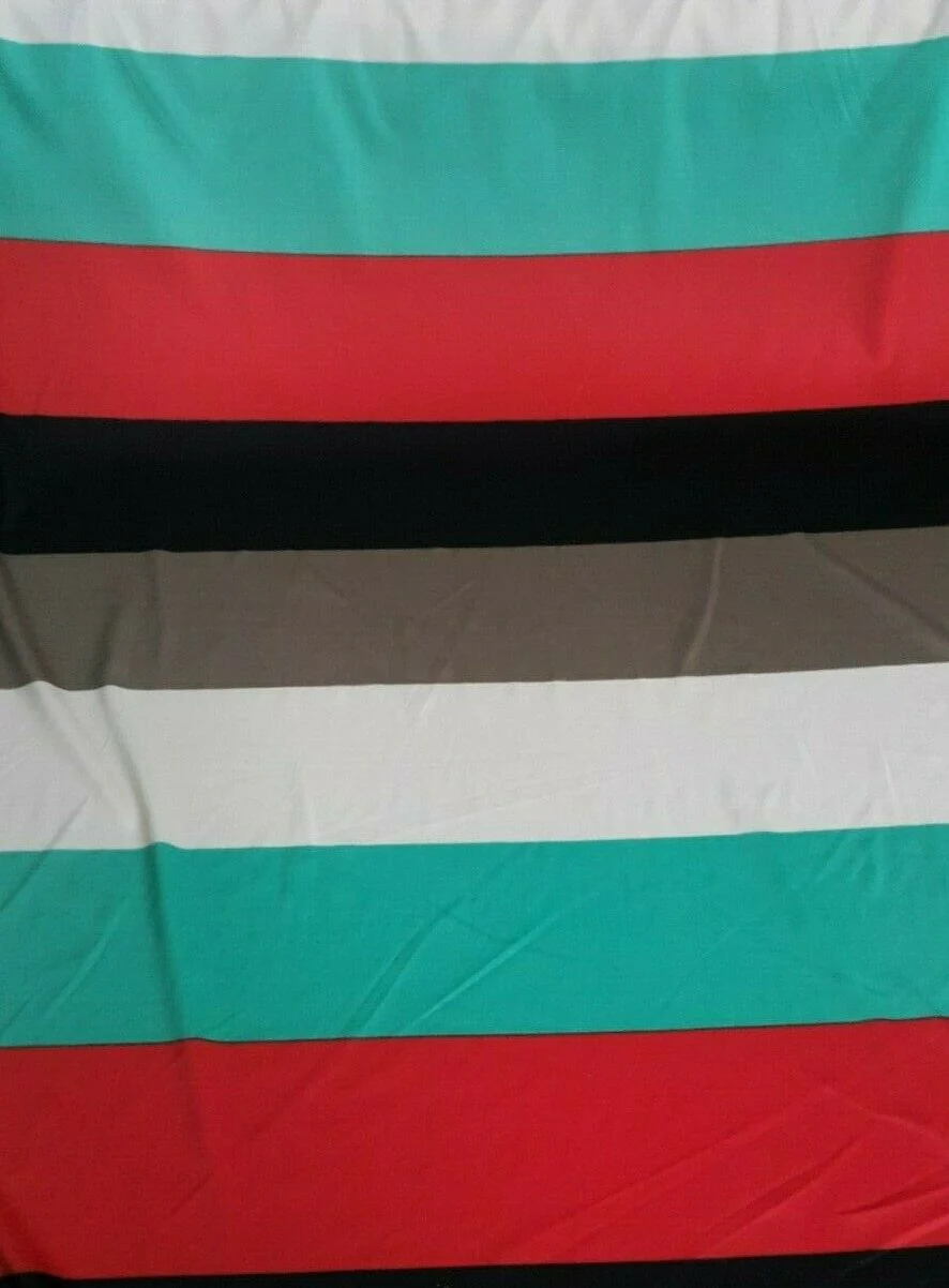 JERSEY LYCRA FABRIC PRINTED -SOLD BY THE METER - Image 2