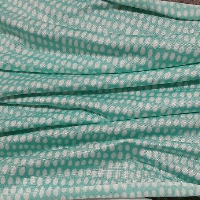 JERSEY LYCRA FABRIC SPOTTED PRINTED STRETCH-SOLD BY THE METRE - Image 6