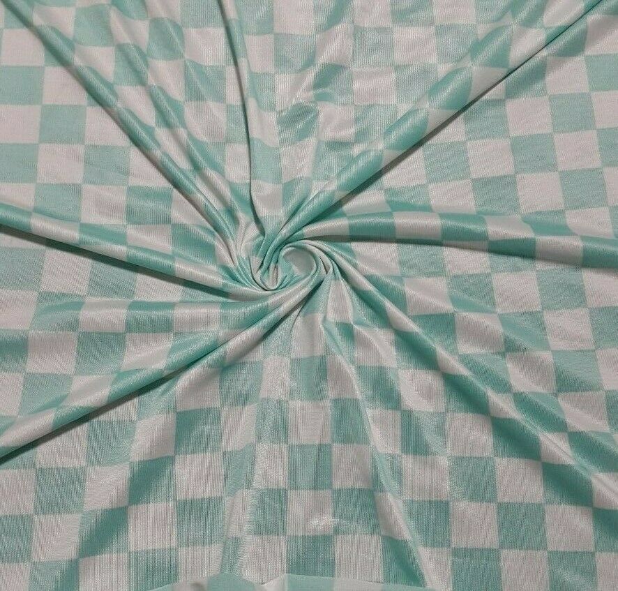 JERSEY LYCRA FABRIC SPOTTED PRINTED STRETCH-SOLD BY THE METRE - Image 7