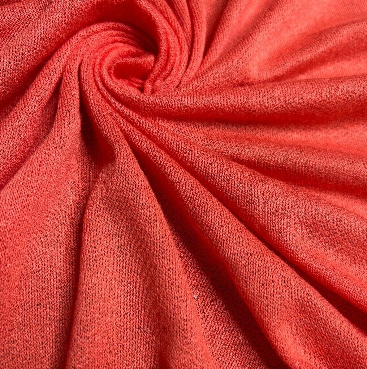 Knit Jersey Fabric Thin Viscose Polyester Blend 2 Way Stretch 55" Wide - Image 14