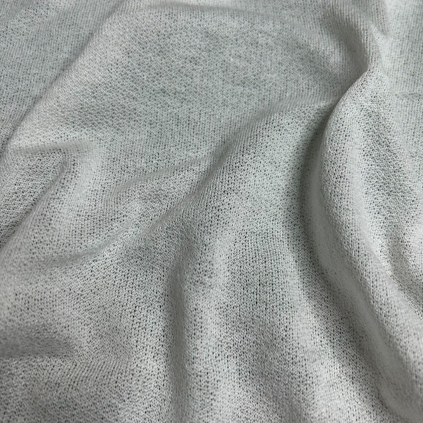Knit Jersey Fabric Thin Viscose Polyester Blend 2 Way Stretch 55" Wide - Image 3