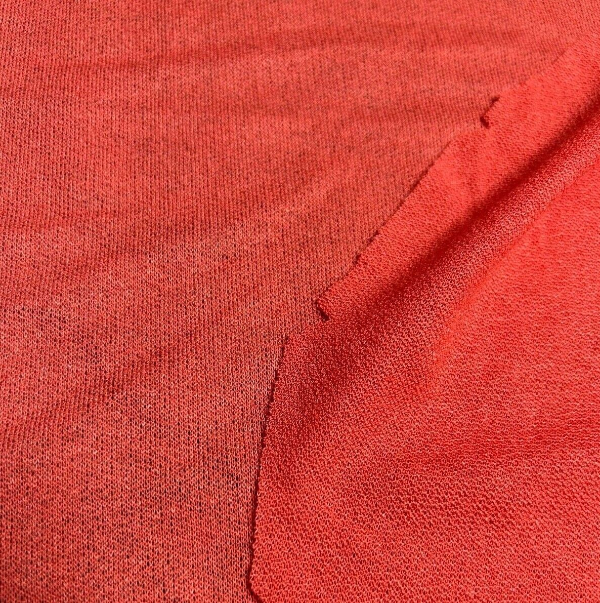 Knit Jersey Fabric Thin Viscose Polyester Blend 2 Way Stretch 55" Wide - Image 9
