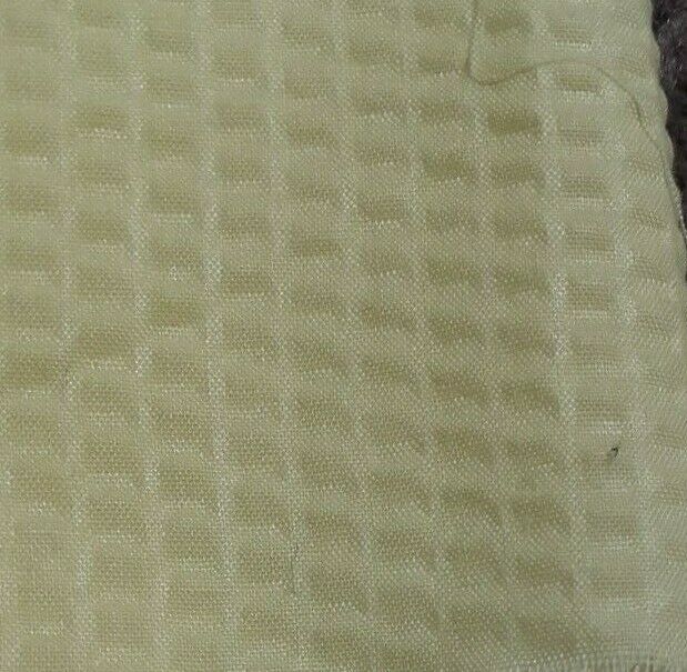 LIGHT YELLOW BUBBLE EFFECT POLYCOTTON FABRIC-SOLD BY THE METRE - Image 5