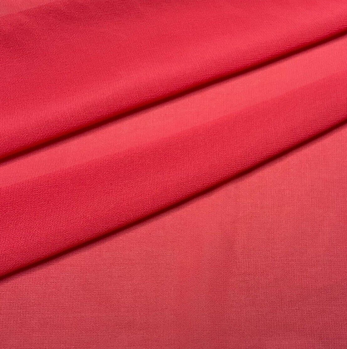 Plain Chiffon Fabric 55" Wide Soft and Drapey Sold By Metre - Image 39