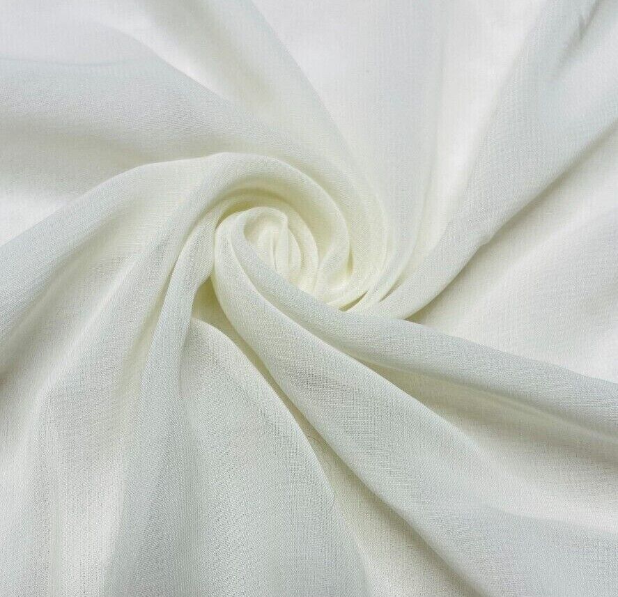 Plain Chiffon Fabric 55" Wide Sold By Metre - Image 16