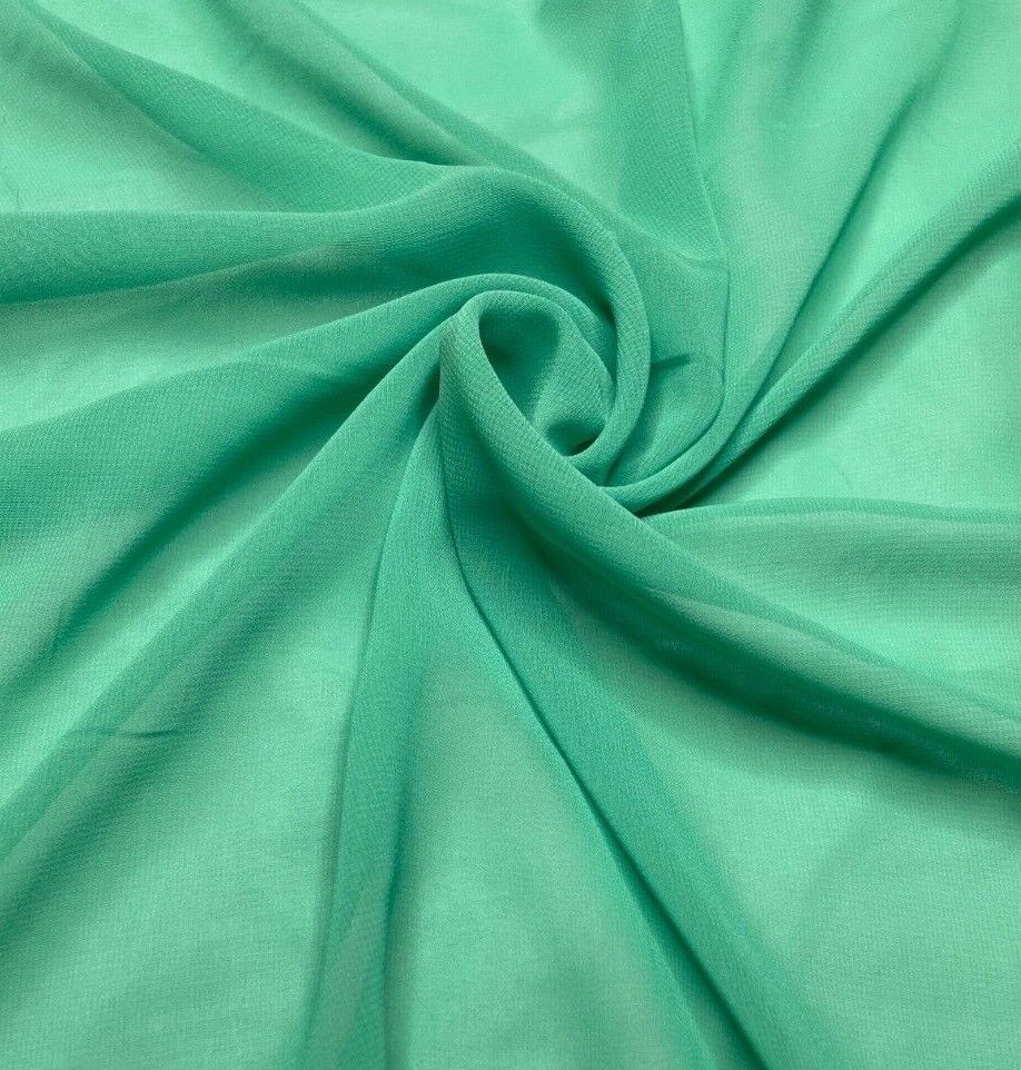 Plain Chiffon Fabric 55" Wide Sold By Metre - Image 41