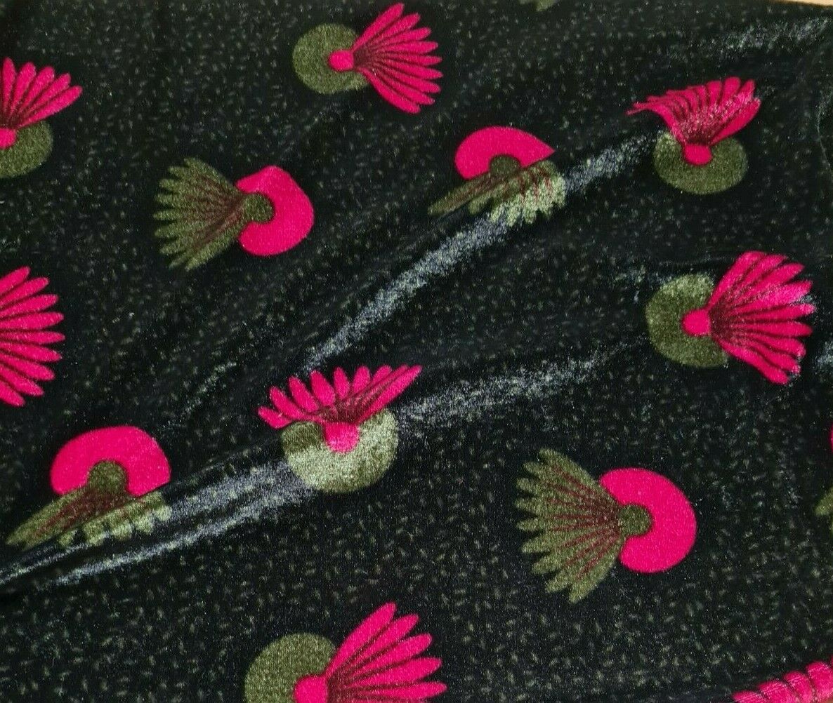 PLUSH VELVET JERSEY FABRIC STRETCH SOFT TOUCH DRESS MAKING SOLD BY THE MT - Image 7