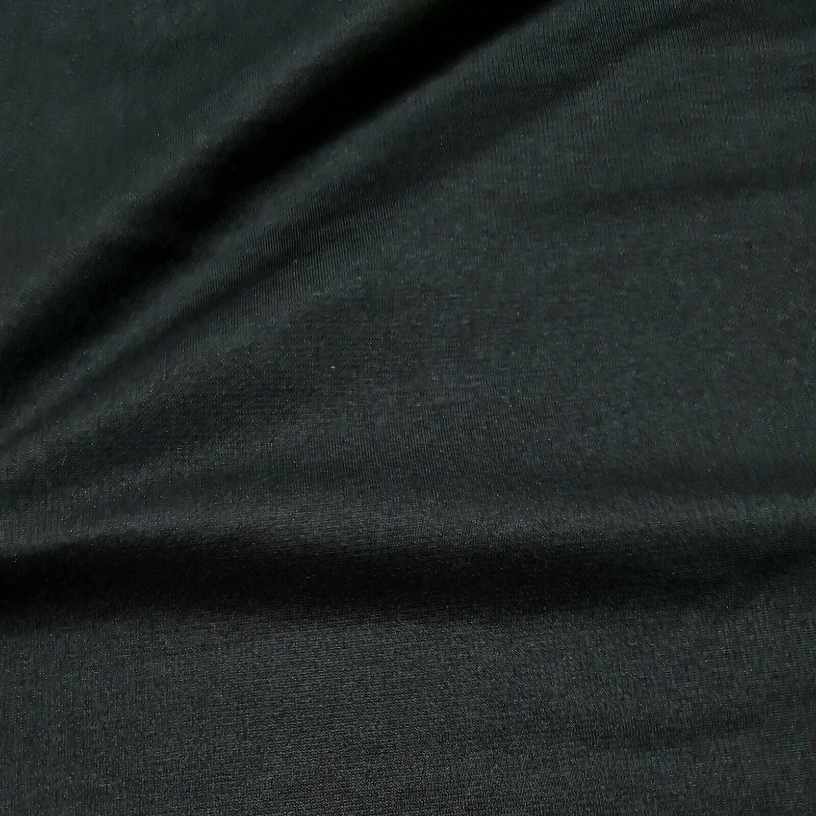 Ponte Jersey Fabric Black and Dark Brown Colours 55" Wide 2 Way Stretch A1-200 - Image 4