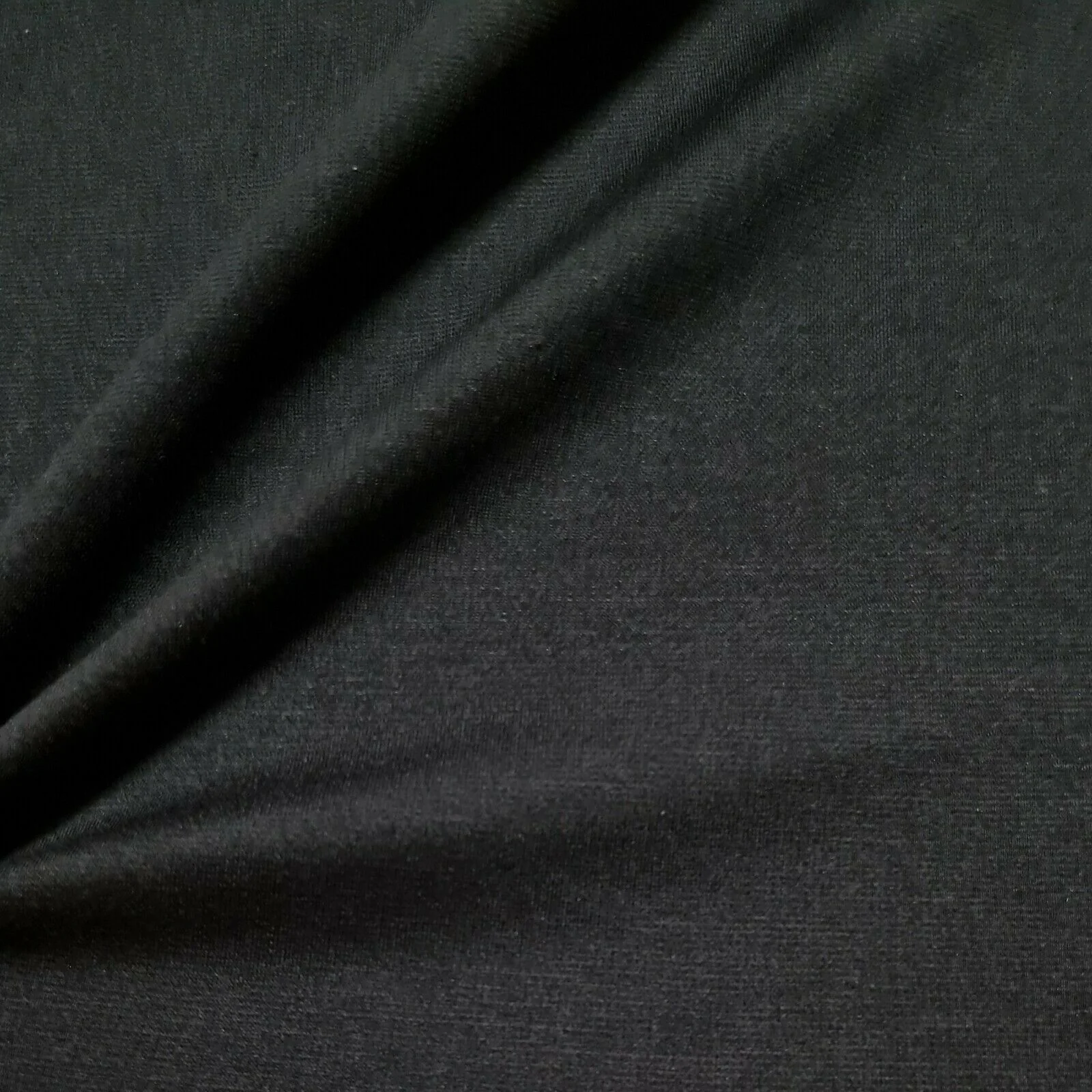 Ponte Jersey Fabric Black and Dark Brown Colours 55" Wide 2 Way Stretch A1-200 - Image 6