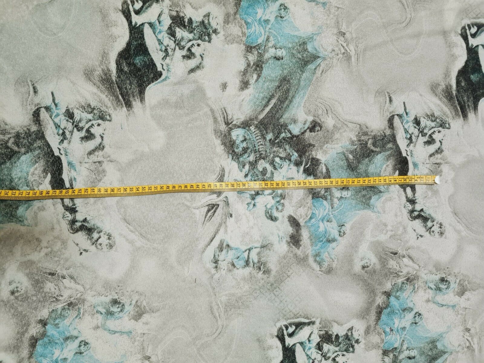PRINTED STRETCH TULLE LACE FABRIC - SOLD BY THE METRE - Image 5