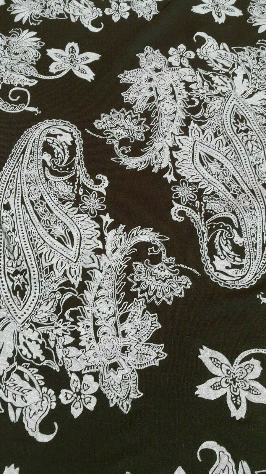 PRINTED STRETCH VISCOSE JERSEY FABRIC SOLD BY THE METRE A1-112 - Image 3