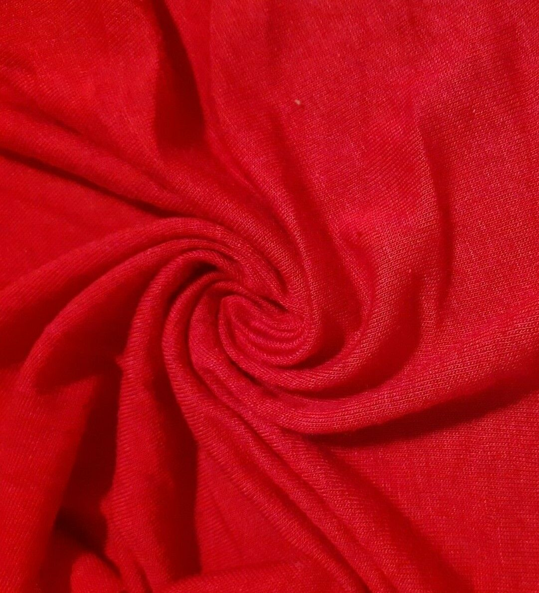 PURPLE,IVORY,RED AND BROWN COLOURS THIN KNIT JERSEY FABRIC- SOLD BY THE METRE - Image 3