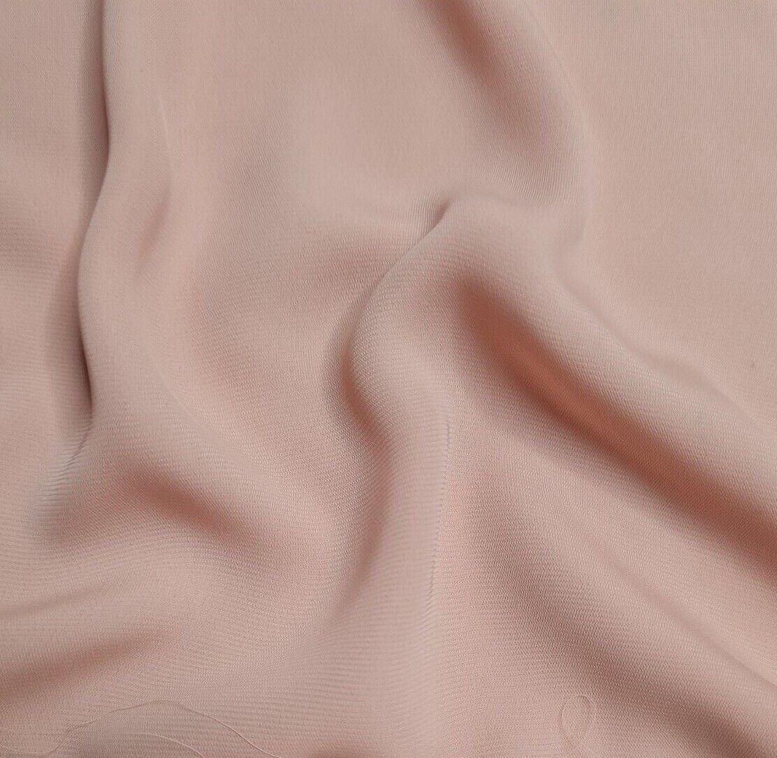 Silky Crepe Chiffon Fabric Blouse Scarf Dress Making 55" Wide Sold By Metre - Image 23
