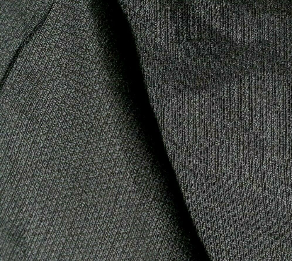 SMALL FIGURED THIN POLYCOTTON BLACK AND SMOKED COLOUR FABRIC - SOLD BY THE METRE - Image 4