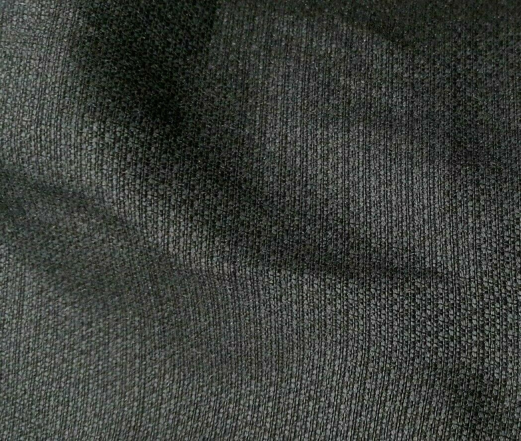 SMALL FIGURED THIN POLYCOTTON BLACK AND SMOKED COLOUR FABRIC - SOLD BY THE METRE - Image 8