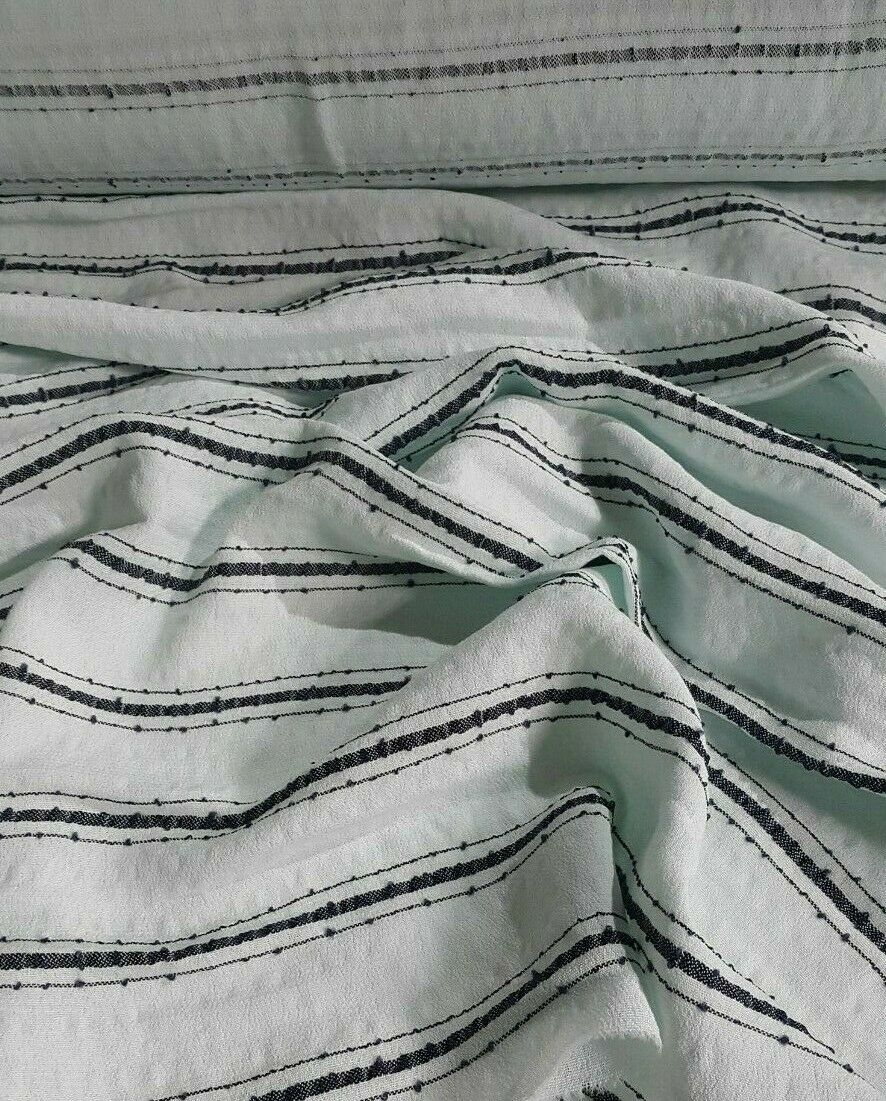 SPOTTED VISCOSE FABRIC SMALL BUMPY -4 COLOUR-SOLD BY THE METER - Image 6