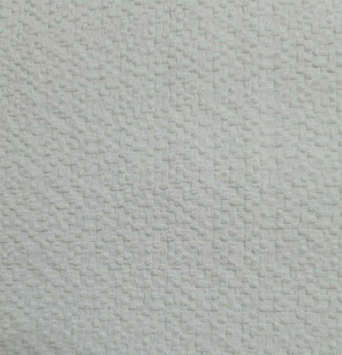 Stretch Jacquard Fabric Black And Off White Colours Drape 55" - Image 7