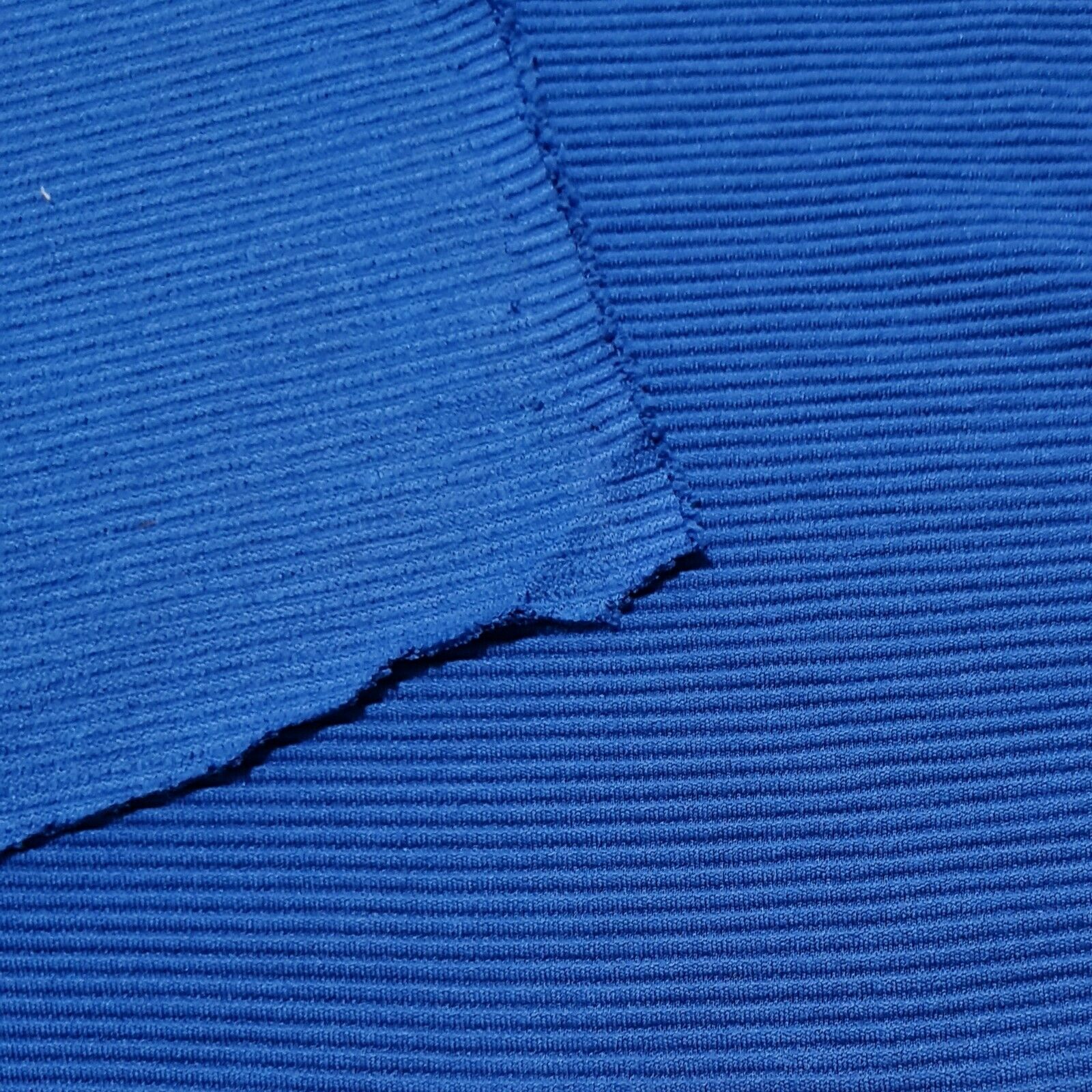 Stretch Rib Fabric Royal Blue Dress Making 55'' Wide - Image 5