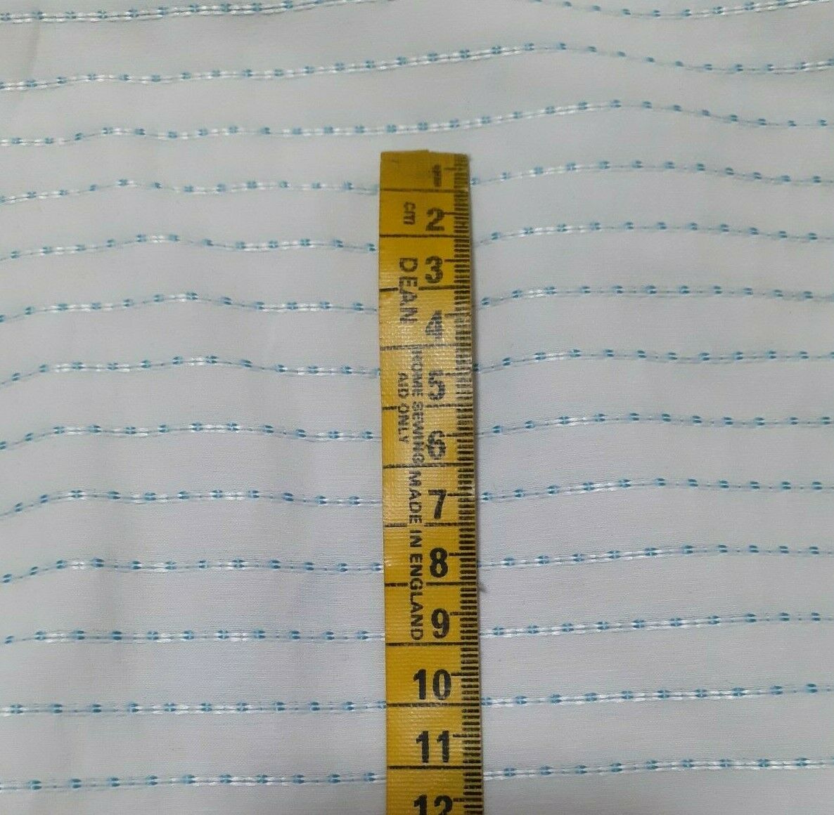 STRETCH SHIRT FABRIC AND WHITE STRIPED - SOLD BY THE METRE - Image 6