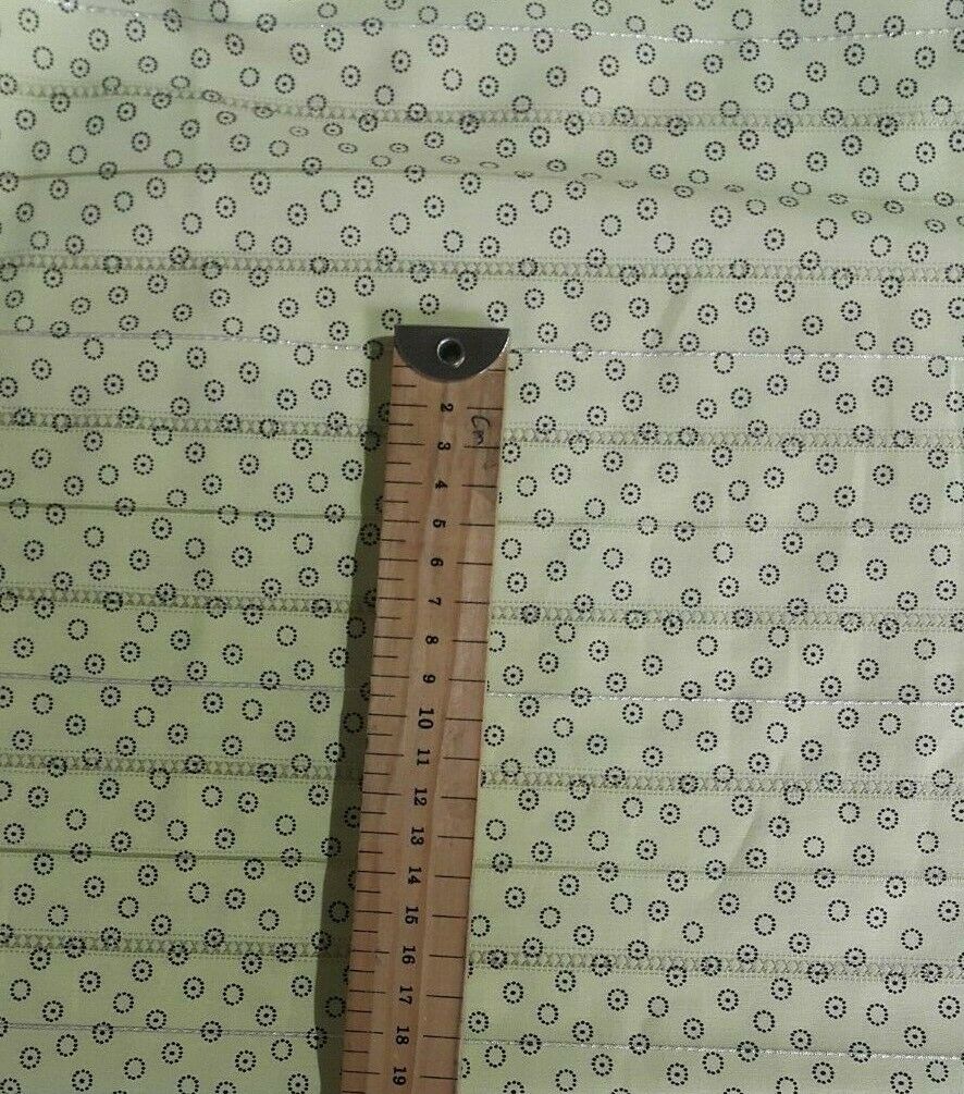 STRETCH SHIRT FABRIC PRINTED AND FIGURED STRIPED LUREX - SOLD BY THE METER - Image 9