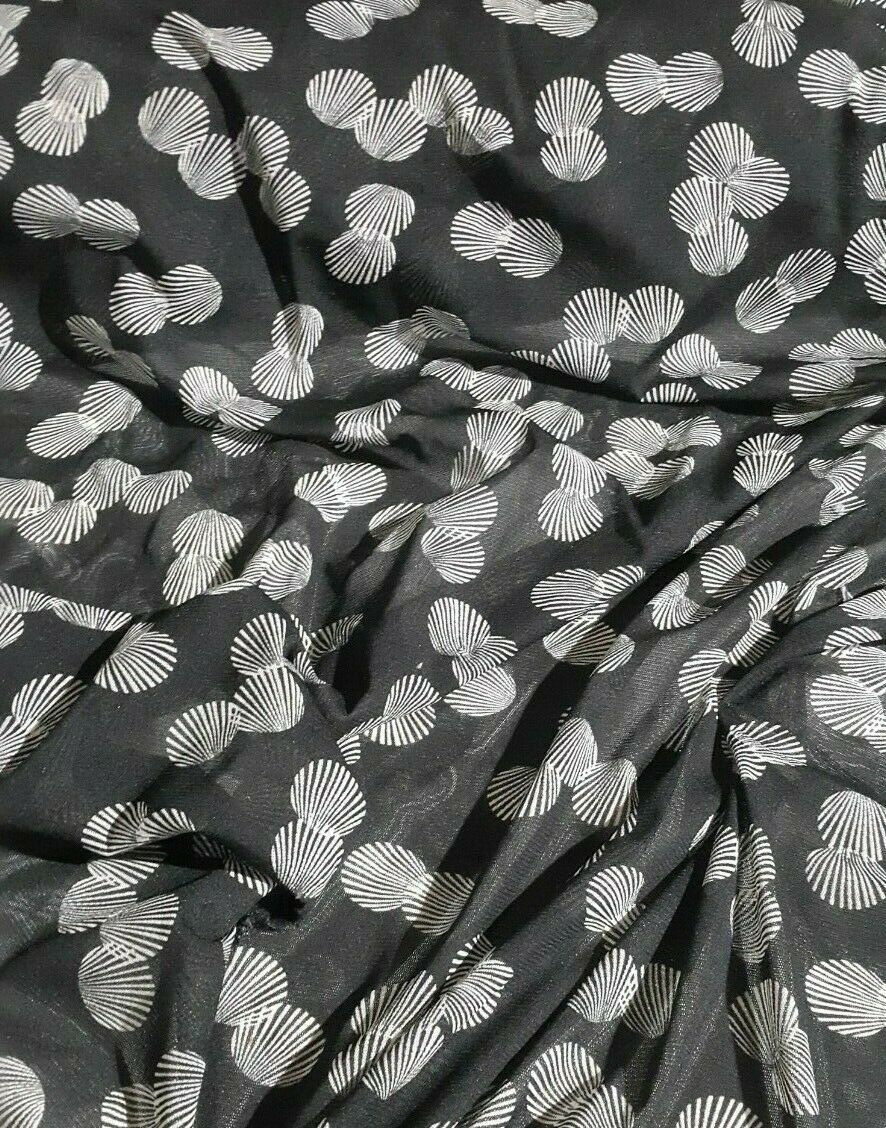 STRETCH TULLE FABRIC SHELL PRINTED -SOLD BY THE METER - Image 10