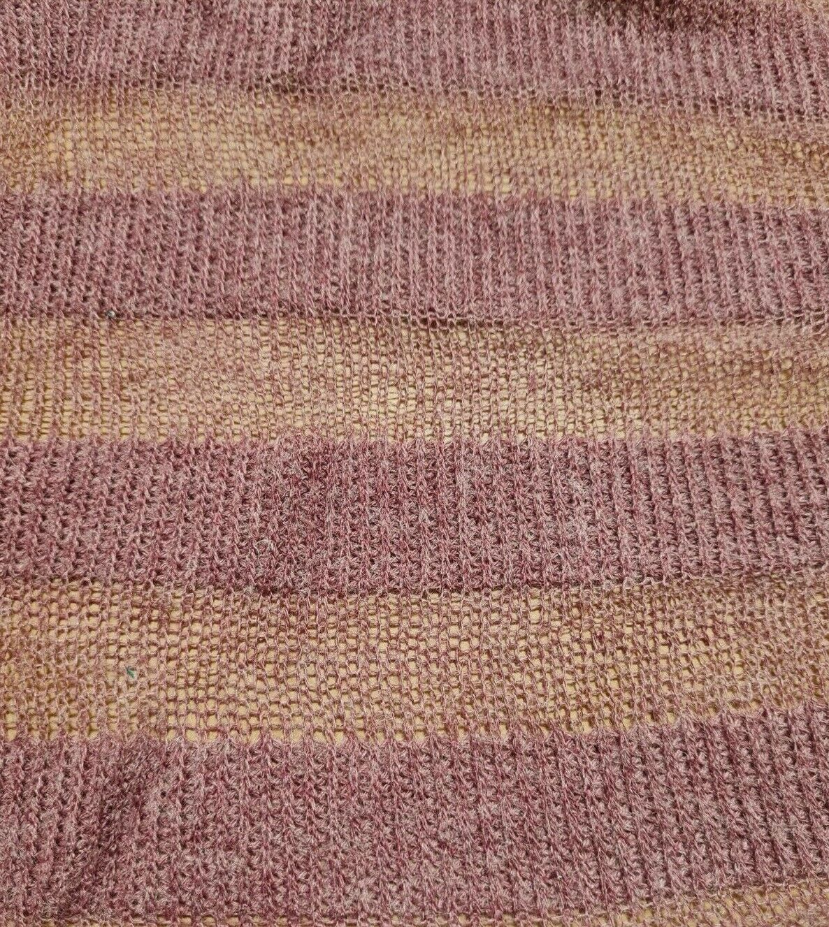 SWEATER KNIT FABRIC BLACK AND ROSE PINK COLOURS - SOLD BY THE METRE - Image 3