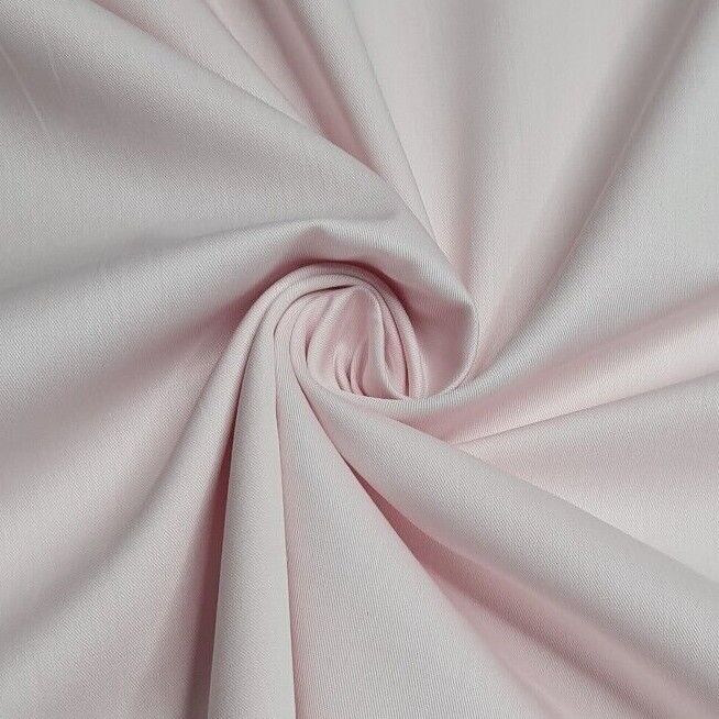 Thin Cotton Fabric Light Pink Colour 55" Wide Sold By Metre - Image 6
