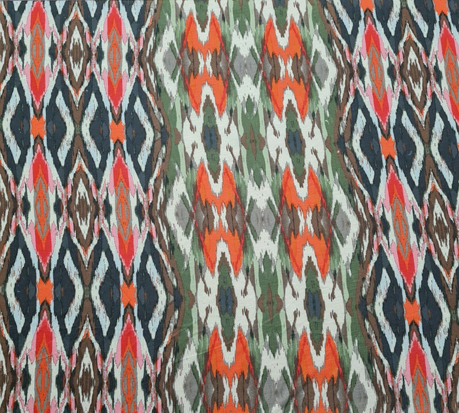 Viscose Jersey Fabric Ethnic Printed Thin 55" Wide A1-113 - Image 7