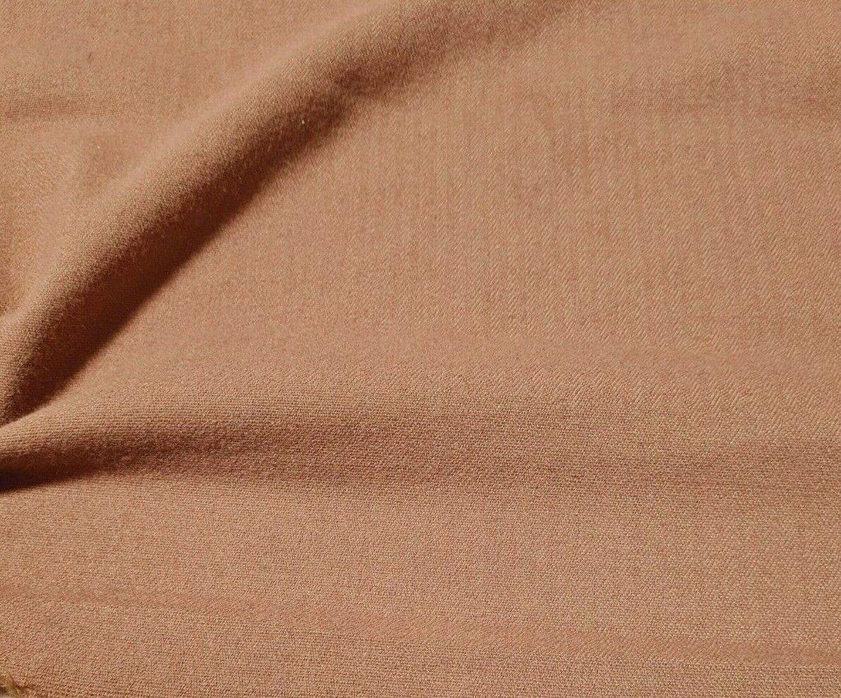 VISCOSE POLYESTER FABRIC HERRINGBONE SOFT TOUCH SOLD BY THE METRE - Image 4