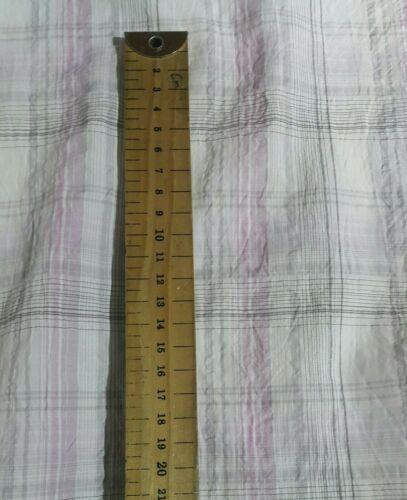 WAVY EFFECT CHECKED SHIRT FABRIC - SOLD BY THE METRE - Image 11