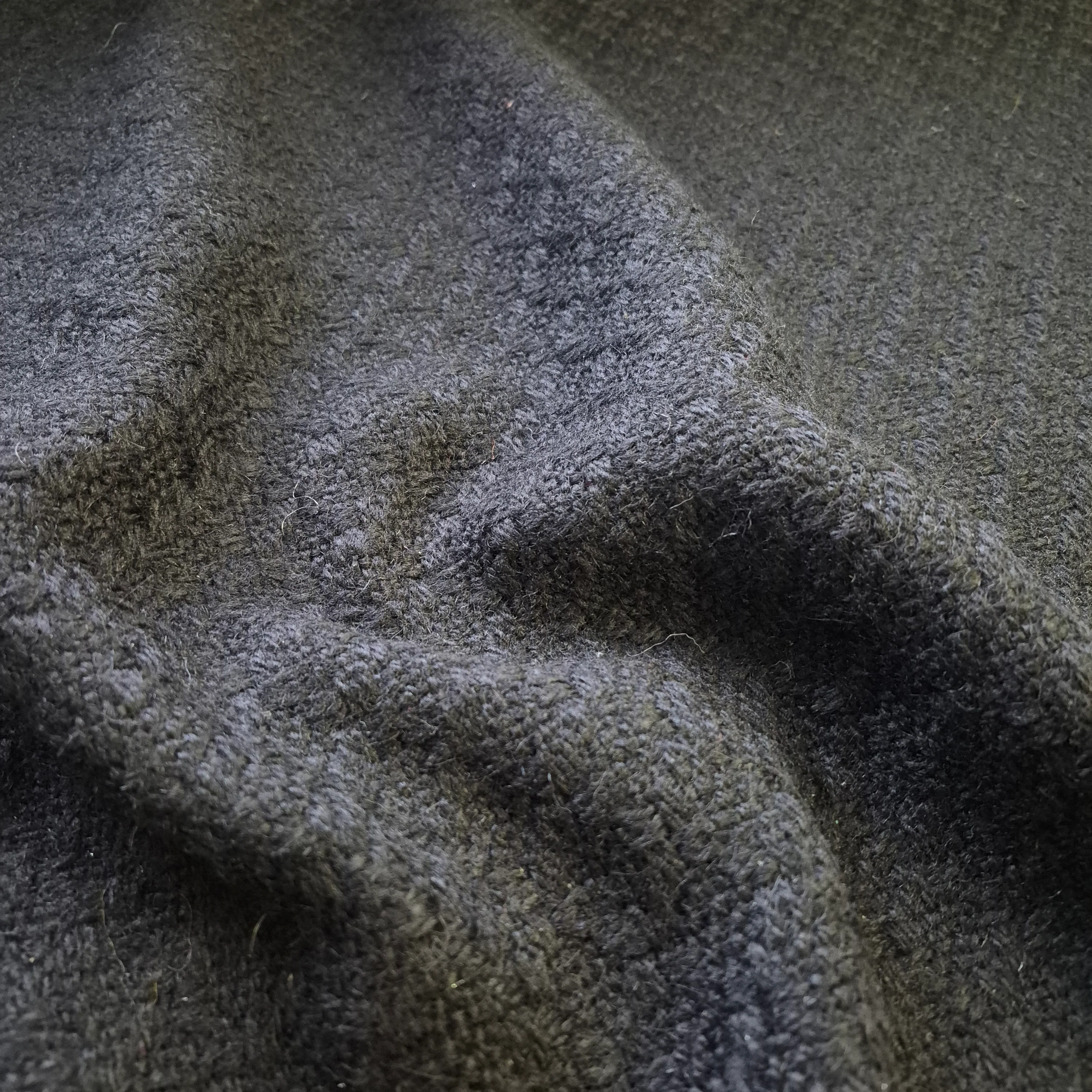 Wool Coat Fabric Black Colour 55" wide - Image 2